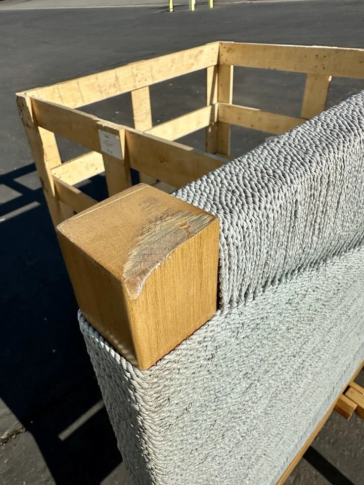 Cama (King) Serena & Lily Hughes azul costa Foto 3 de 4