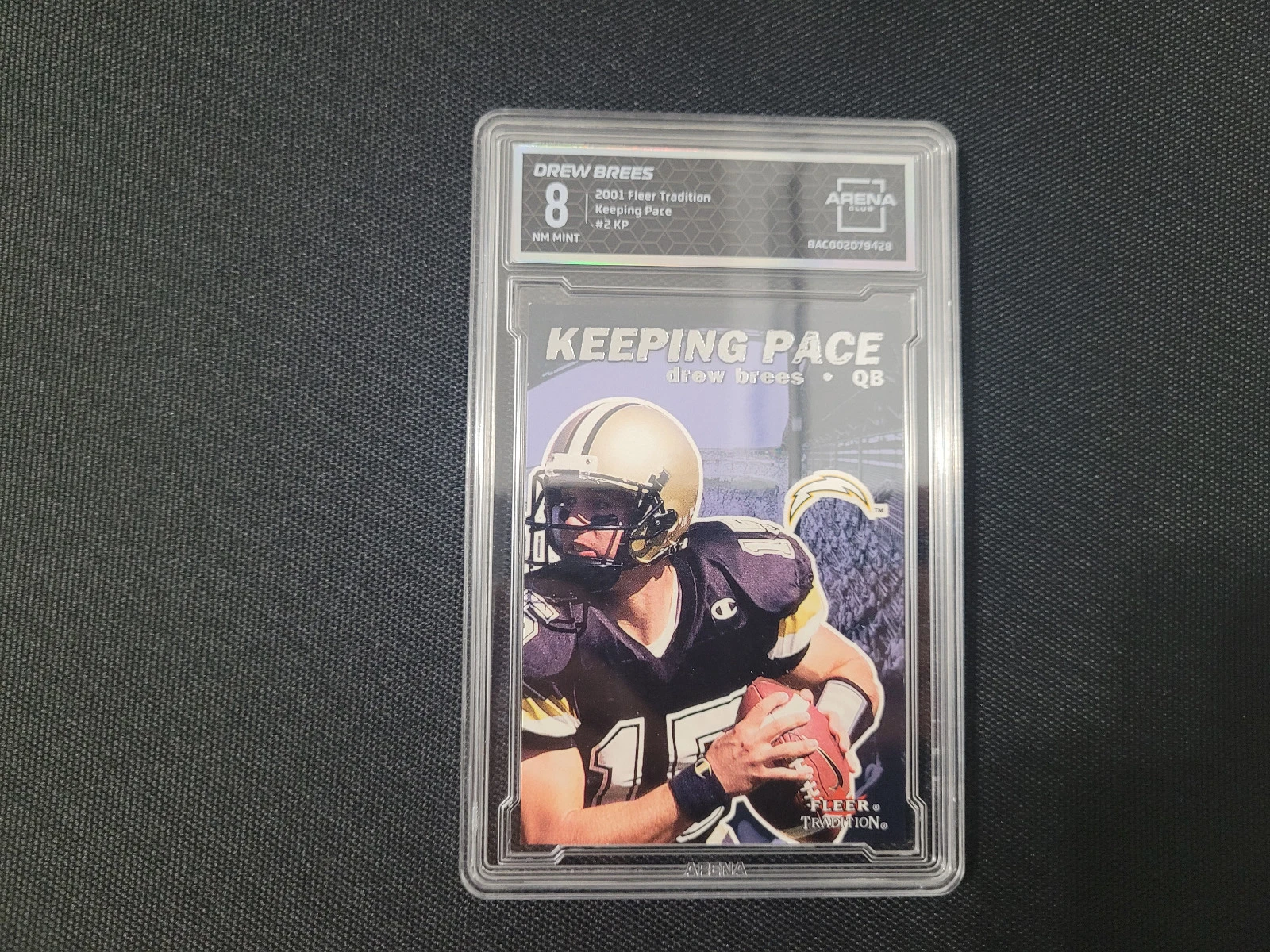 Drew Brees trading card