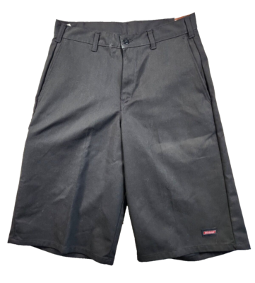 Dickies Men's Work Cargo Black Shorts Cell Phone Pocket Size 30x 13 Loose  Fit