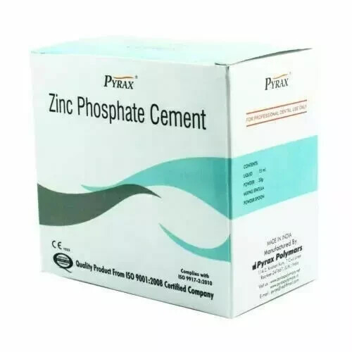 Dental Zinc Phosphate Cement Permanent Tooth Filling Fixation kit org.qlty..