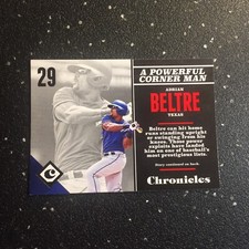 Adrian Beltre 2017 Chronicles Baseball #25 MLB Texas Rangers Third Baseman