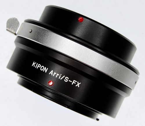 Kipon Adapter for Arriflex S mount Lenses on Fuji FX mount Bodies ... MINT w/Box - Picture 2 of 6