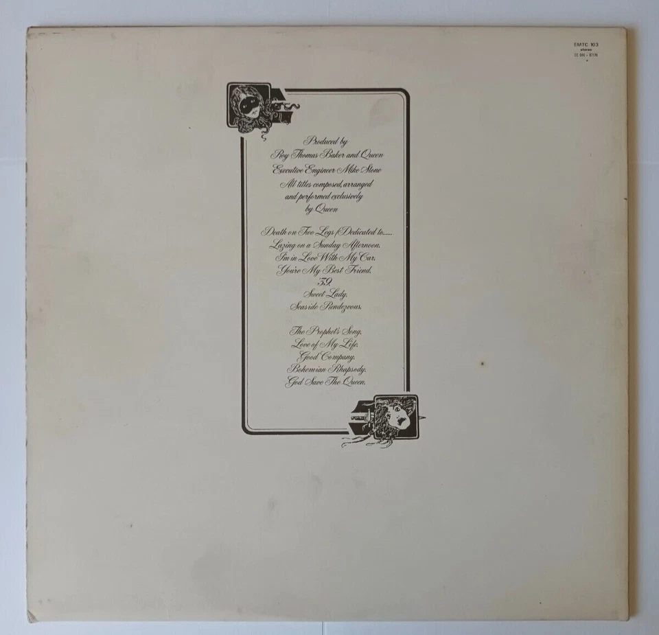 Queen A Night at the Opera · Lp, foto 4 de 5
