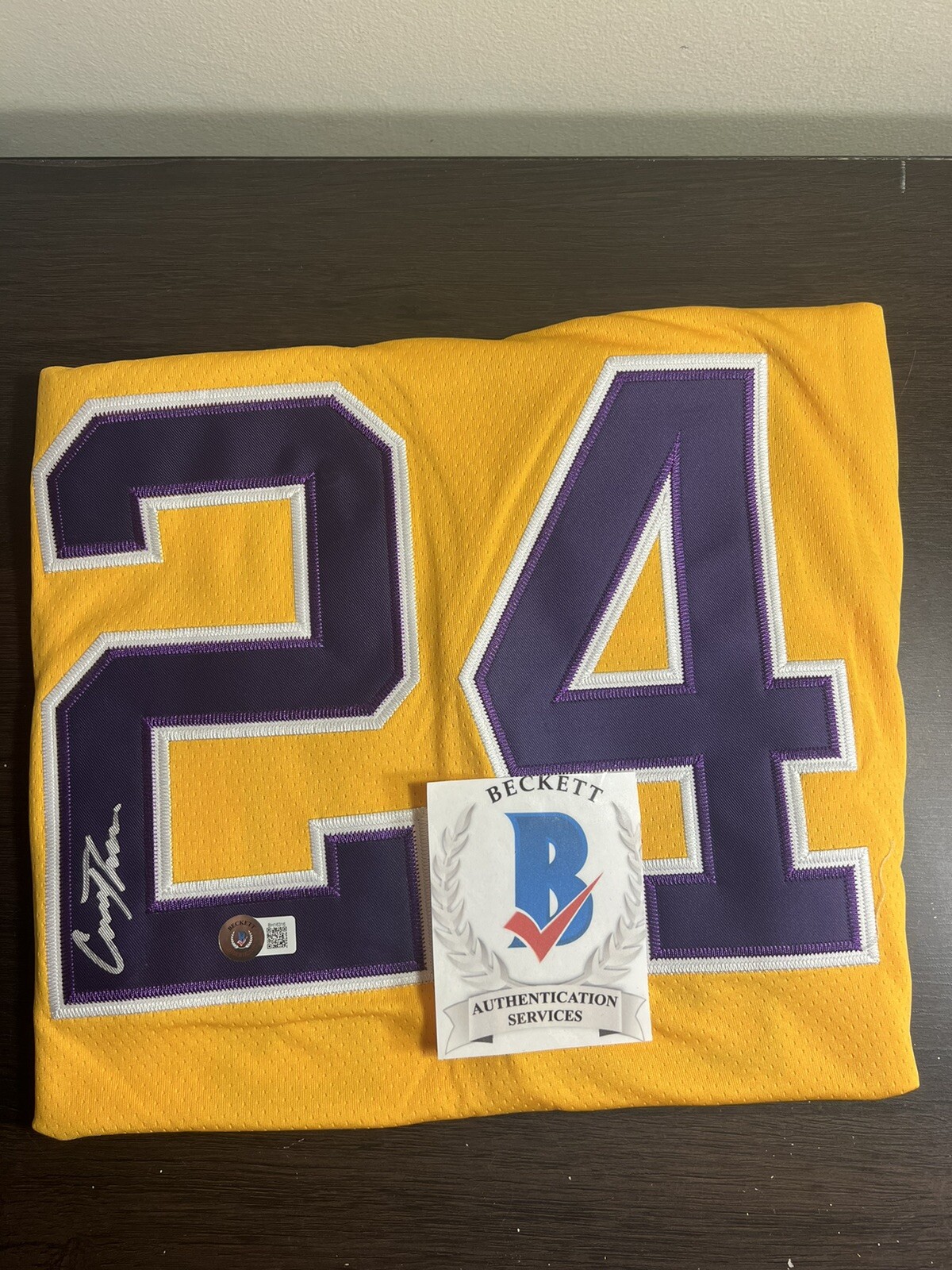 Cameron Cam Thomas Signed Brooklyn Nets Jersey Lsu Tigers BAS COA BH16316 