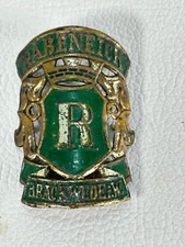 Rabeneick Fahrrad Steuerkopfschild vintage grün Brackwede