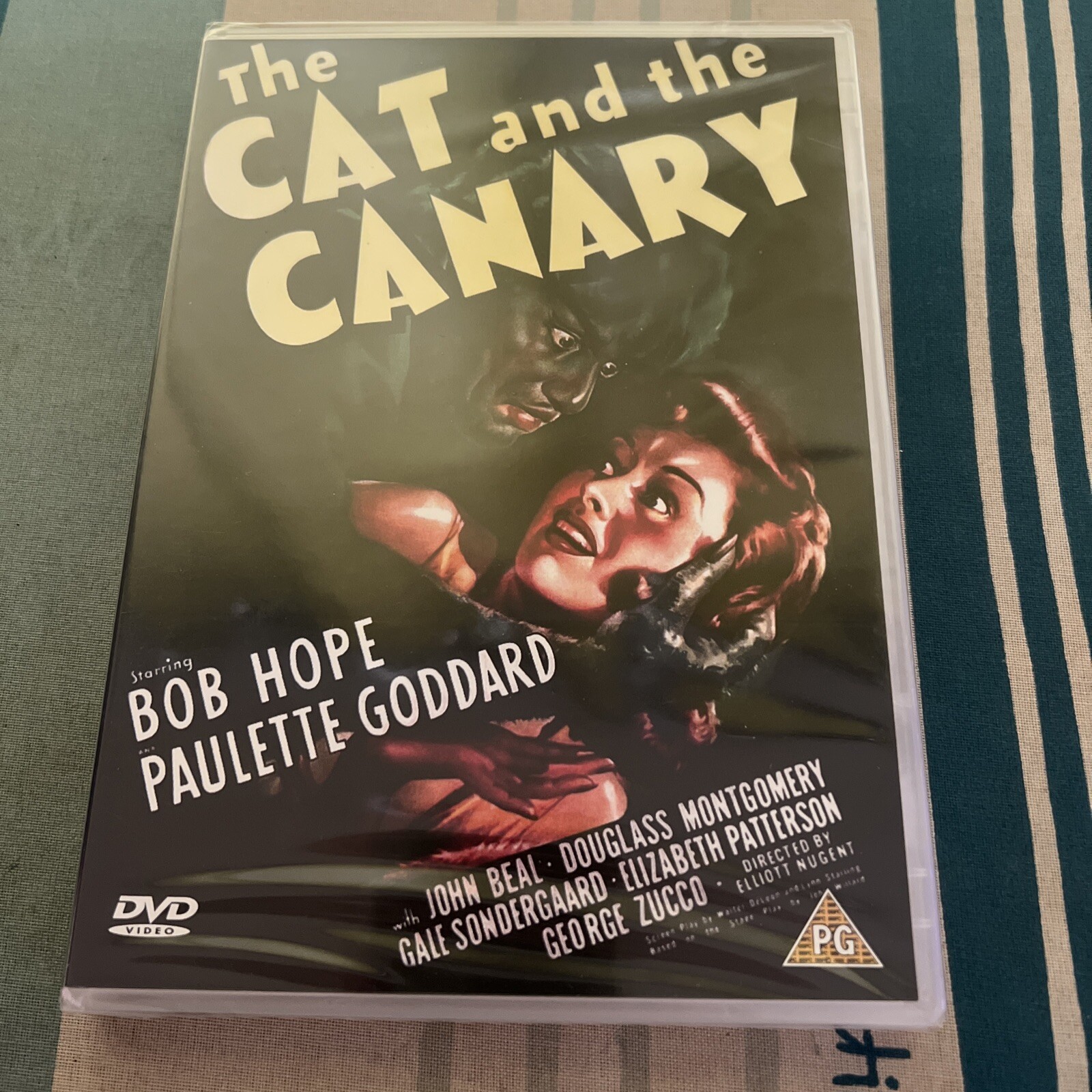 THE CAT AND THE CANARY- DVD- REGION 0 ( ALL REGIONS)- NEW/SEALED