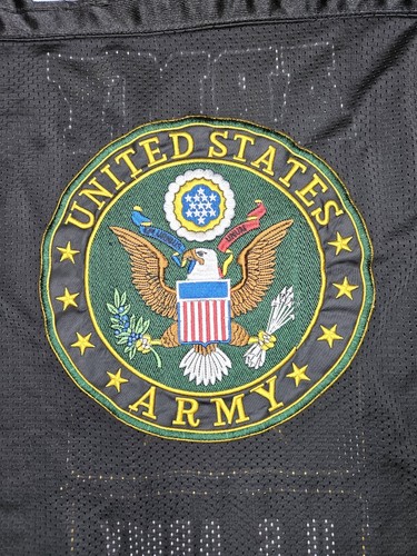 US Army Football Jersey Medium JWM Men Black HOORAH - Picture 7 of 7