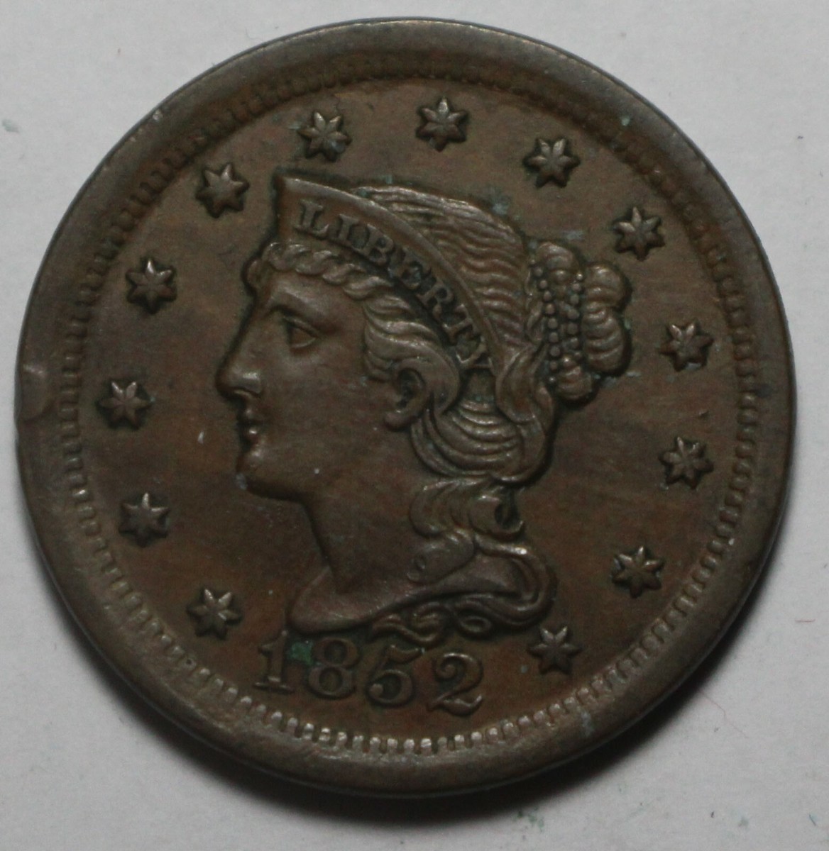 1852 Large Cent ZC568 | eBay
