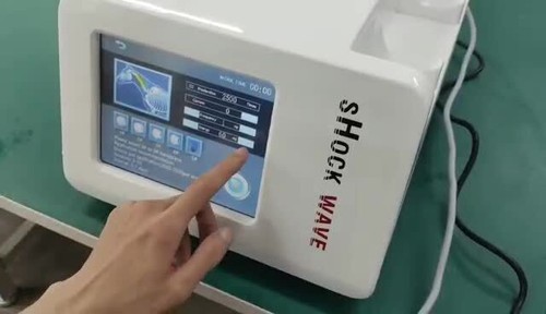 Dispositivo de alivio del dolor con ondas de choque veterinarias equinas equipo de terapia con ondas de choque - Vídeo 1 de 1