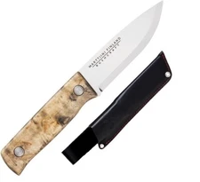 Marttiini Bushcraft Fixed Knife 4.25" 1.4116 Steel Full Tang Blade Birch Handle