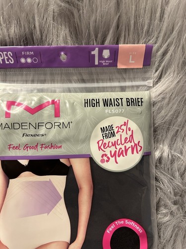 Maidenform Flexees Shapewear Damen Gr. Large High Waist Slip weich nahtlos NEU - Bild 2 von 5