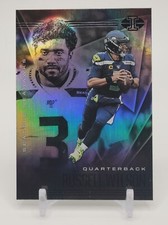 Russell Wilson 2020 Panini Illusions Football Card Seattle Seahawks Gem Holo