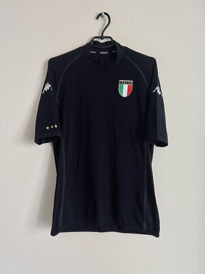 Italy 2002/03 GK Football Shirt Buffon Soccer Jersey KAPPA Size XL