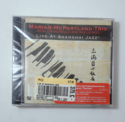 MARIAN MCPARTLAND/JOE MORELLO/RUFUS Live At Shanghai Jazz [CD] NEW/SEALED e5