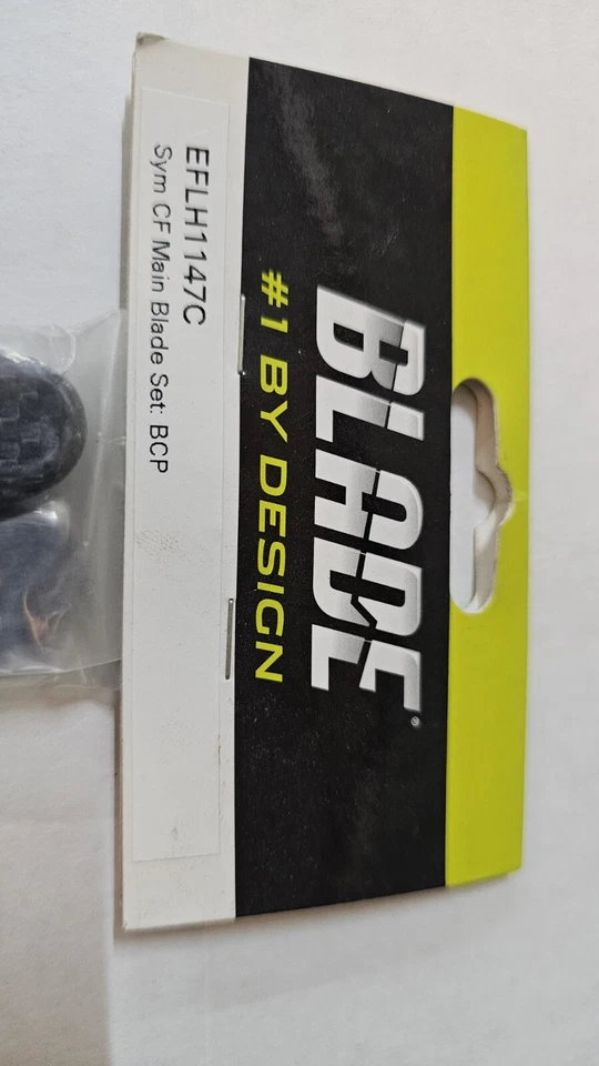 Blade EFLH1147C Sym CF 主刀片套装 BCP 碳纤维适用于直升机 — 第 2/4 张图片