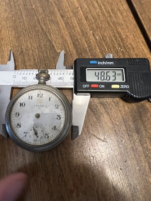 ntage Lenox Pocket Watch By Ingraham Bristol Conn, USA