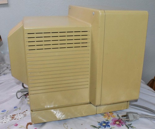 Vintage Apple A2M6020 13" Color CRT Composite Computer Monitor 1988 - Afbeelding 4 van 8