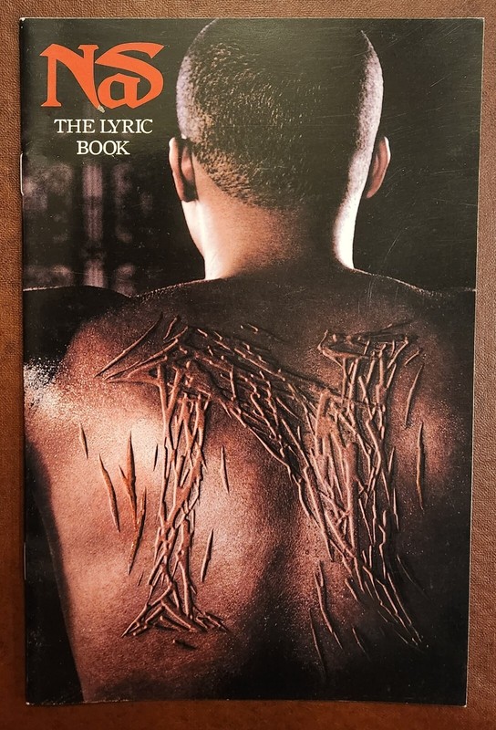 Nas "Untitled" OG LYRIC BOOK, Original Promo item From DEF JAM Records