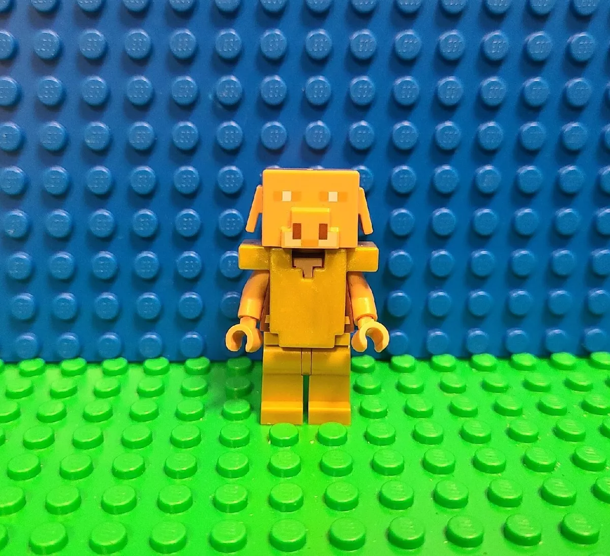 LEGO Piglin Minifigure Gold Armor 21168 min096 Minecraft CMF Lot