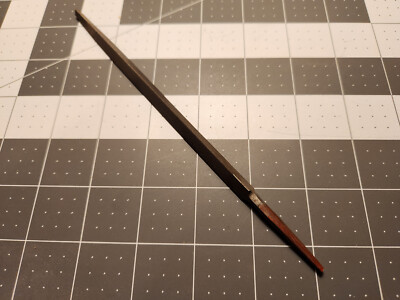 Simonds 6'' Double-cut Triangular Slim Taper File - 73-540500