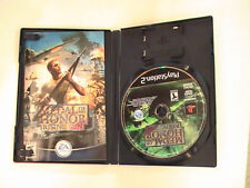 Medal of Honor: Rising Sun (Sony PlayStation 2, 2003) Tested Good Complete