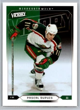 # 97 Pascal Dupuis Minnesota Wild 2005-06 Upper Deck Victory