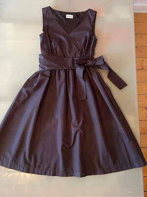 Festliches Damen Kleid aus Taft Stoff von Together blau Gr. 36