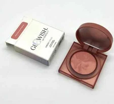 HUDA BEAUTY GLOWISH Cheeky Vegan Blush Powder #01 Healthy Peach 2.5g NEW