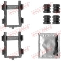 Quick Brake 109-1793 ZubehÖRsatz, Scheibenbremsbelag Vorderachse FÜR MERCEDES-BE
