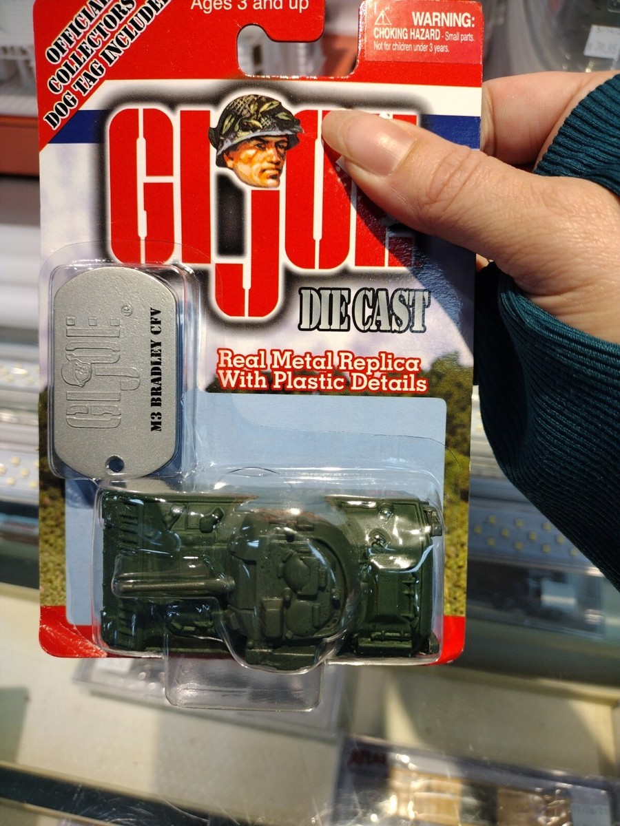 Hasbro Gi Joe Real Metal Replica Series 1 M3 Bradley CFV Tank W