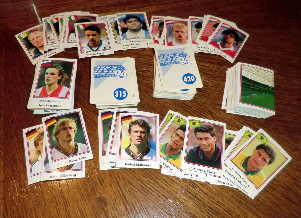 PICK ANY STICKER #251-420# World Cup 1994 USA 94 Euroflash / Broca