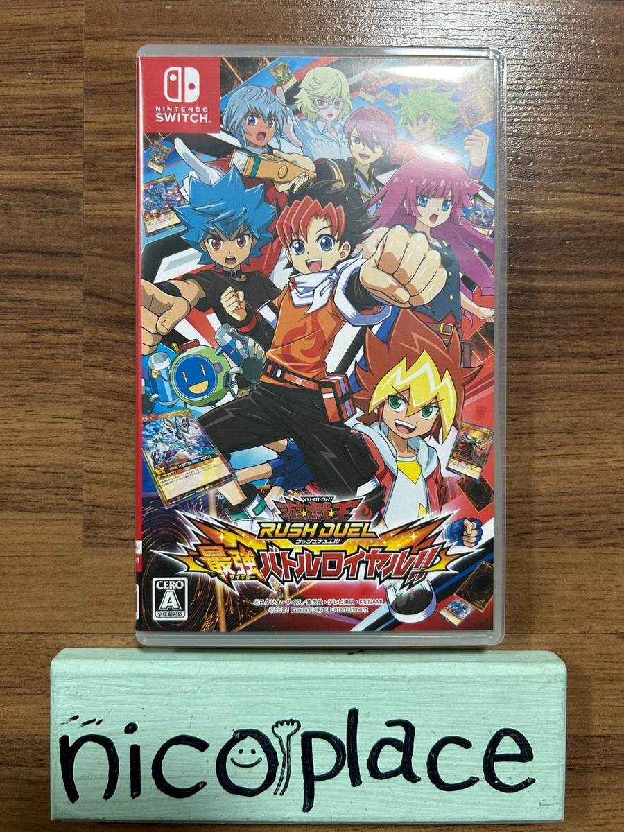 Yu-Gi-Oh! Rush Duel Saikyou Battle Royale w/3 promo card Nintendo