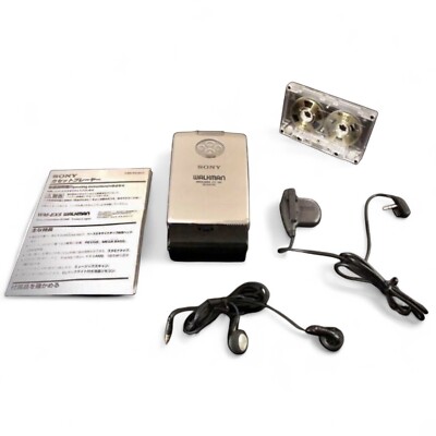 通電OK ジャンク 美品】SONY WALKMAN WM-EX5 シルバー ポータブル