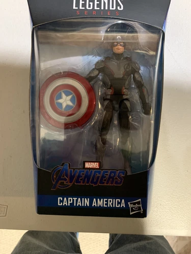 Marvel Legends Avengers Endgame BAF Armored Thanos Wave Captain America Figure
