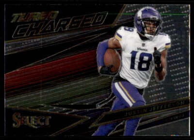 Justin Jefferson 2022 Select TURBOCHARGED Minnesota Vikings TUR-11