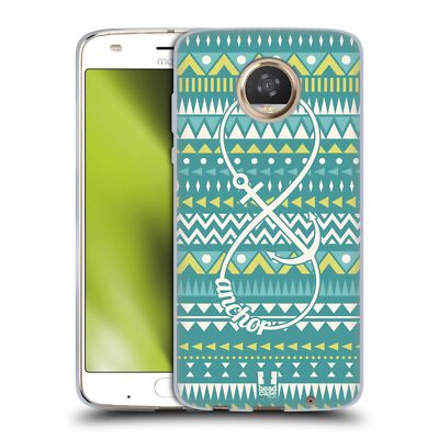 HEAD CASE DESIGNS INFINITY AZTEC SOFT GEL CASE FOR MOTOROLA PHONES