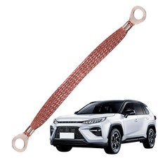 2X Engine Ground Strap Copper Cable Kit For Car Truck Firewall Engine Body Frame