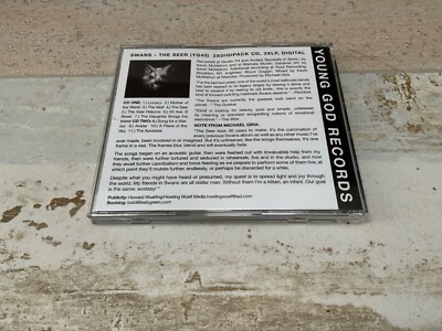 Swans  The Seer  RARE PROMO 2 x CD 2012 US  Michael Gira ANGELS OF LIGHT  JARBOE