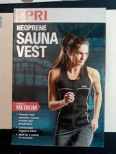 SPRI  Neoprene Sauna Vest Women's Medium New In Box