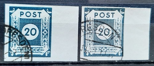 SBZ , Mi.-Nr.48 a+b , gestempelt