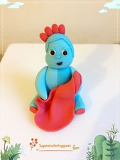 "In the night garden" igglepiggle 3D edible handmade cake toppers decoration 