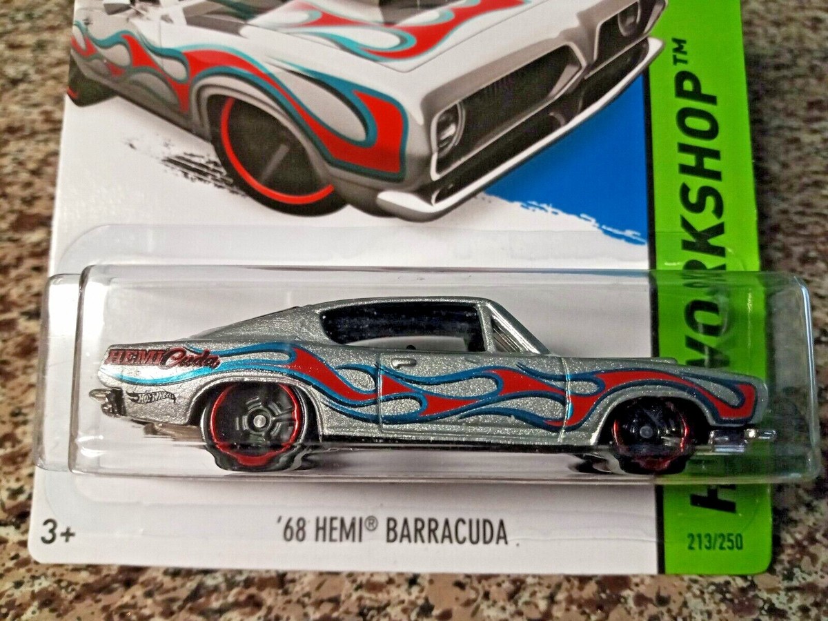 2015 Hot Wheels '68 Hemi Barracuda #213/250 HW Workshop SILVER | eBay