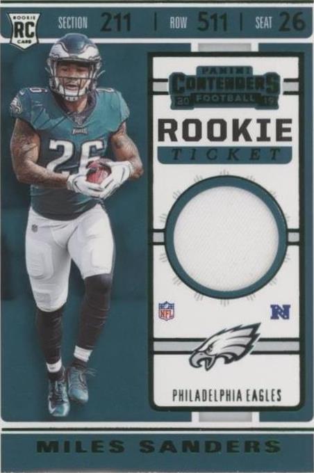 2019 Panini Contenders Miles Sanders #RTS-20 - 1 of 2