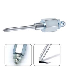 Reach Grease Fittings in Tight Spaces with Snappable Grease Injector Needle