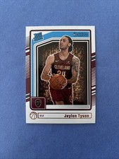 2024-25 Panini Donruss Basketball Jaylon Tyson-#206 RC. Cleveland Cavaliers!
