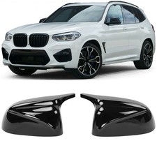 Austausch Spiegelkappen Schwarz Glanz passt f�r BMW X3 G08 X4 G02