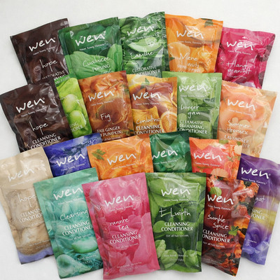 WEN by Chaz Dean Cleansing Conditioner Travel Packet Sampler   Choose Scent  NEW