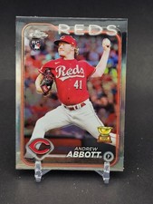 2024 Topps Chrome #154 Andrew Abbott Refractors