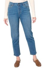 Denim  Co. Indigo Easy Stretch '94 Fit Ankle Jean Medium Wash