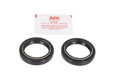 Front suspension oil seals 37x49x8 - 10 2pcs. fits DERBI MULHACEN; KAWASAKI
